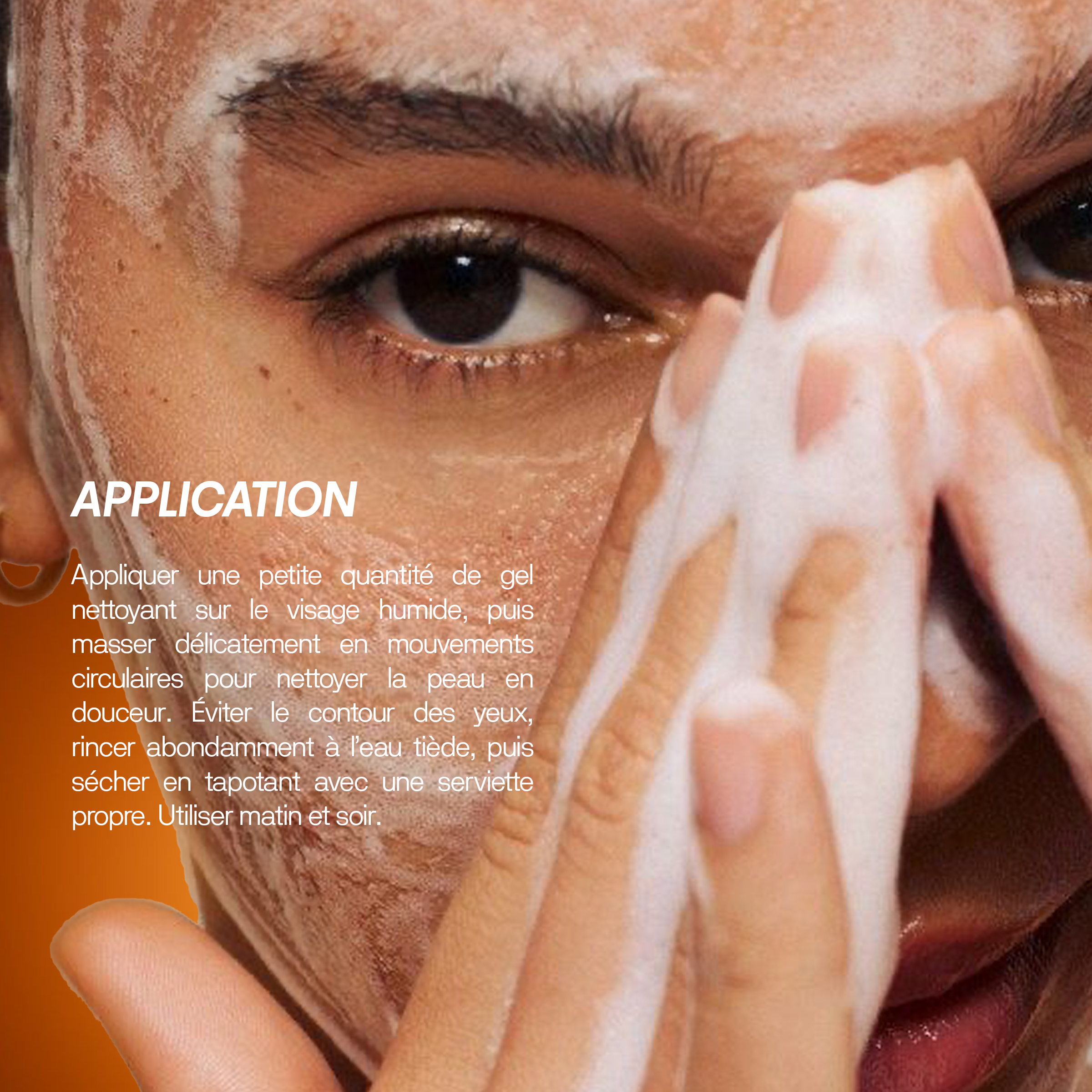 Gel Nettoyant Visage à l’Acide Hyaluronique