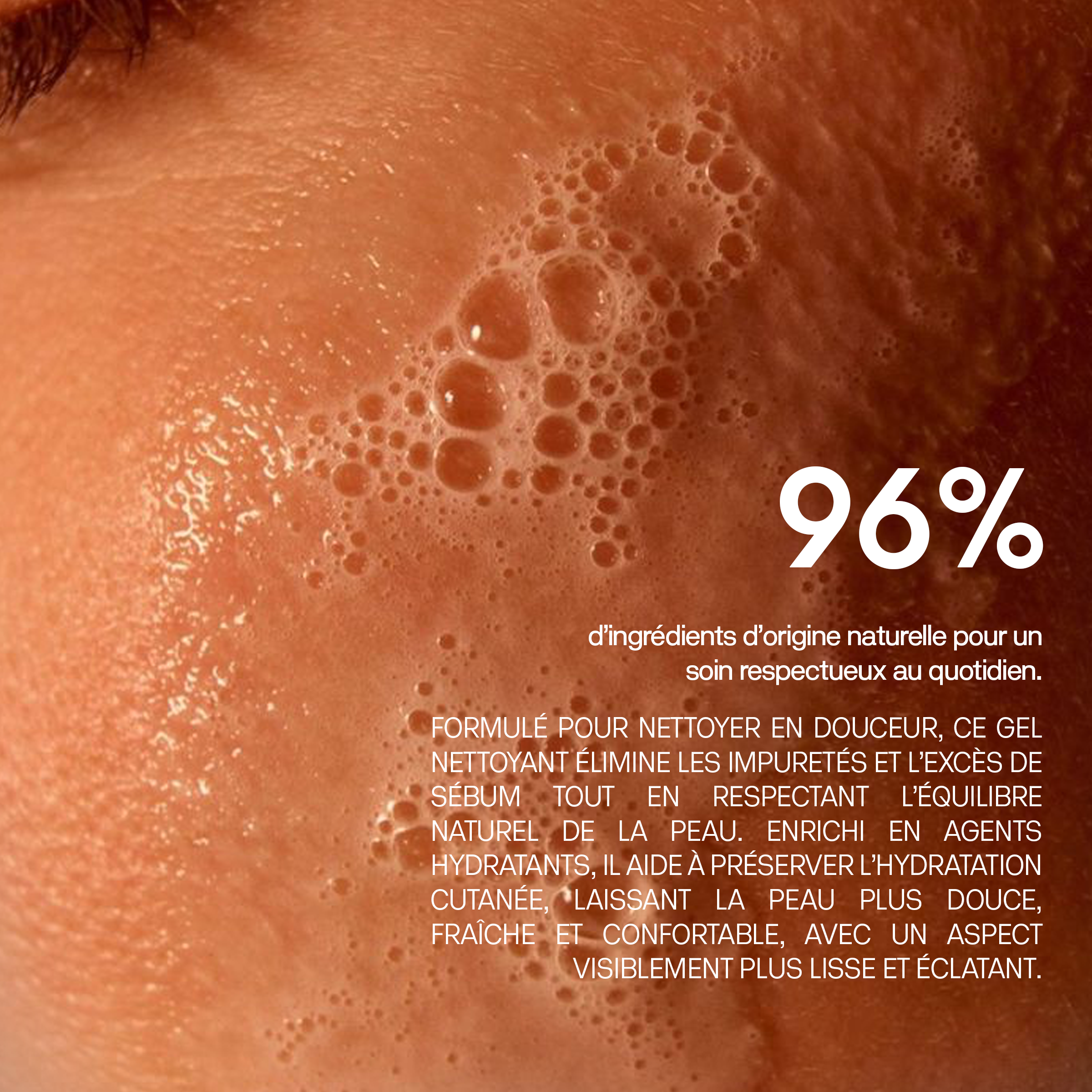 Gel Nettoyant Visage à l’Acide Hyaluronique